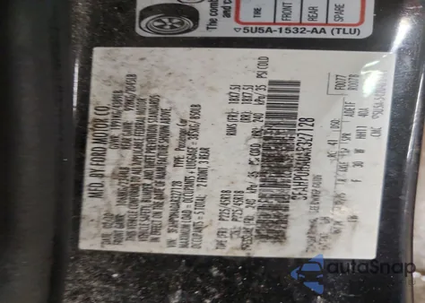 2010 Ford Fusion Se из США, поврежденный, VIN 3FAHP0HA0AR327128